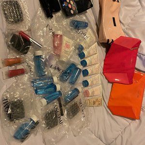 Lancome lots eyeshadows, cleanser, mascara